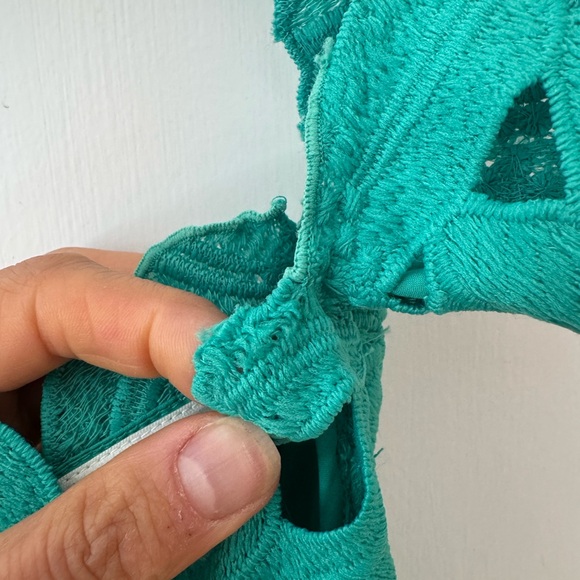 Saylor x Free People Dahlia Dress in Teal Size Small - Picture 10 of 12